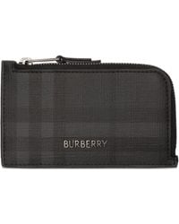 Burberry - Mini Somerset Bin Leather Card Case - Lyst