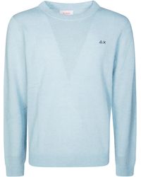 Sun 68 - Alpaca Knit Sweater For - Lyst