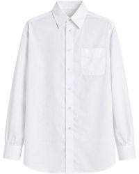 NAMACHEKO - Grinda Pointed Collar Shirt - Lyst