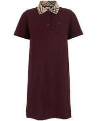 Burberry - Iris 100% Cotton Dress - Lyst