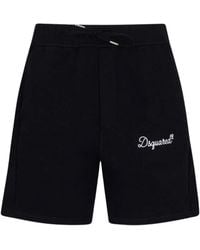 DSquared² - Shorts With Logo - Lyst