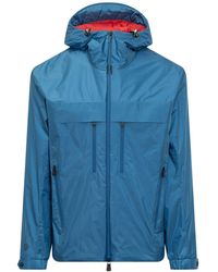 Moncler - Thurn Mini Jacket With Hood And Zip Closure - Lyst