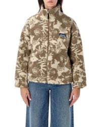 Kavu - Full-Zip Sherpa Fleece Jacket - Lyst