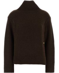 Ganni - Wool And Yak Sweater - Lyst