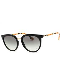 Burberry - Round Designer Sunglasses - Lyst