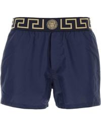Versace - Polyester Swimming Shorts - Lyst