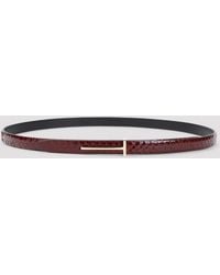 Tom Ford - Semi-Shine Printed Python Belt, 1.5Cm - Lyst