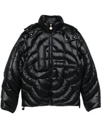 CASABLANCA - Quilted Nylon Down Jacket With Monogram - Lyst