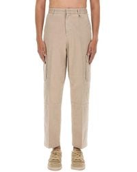 Fendi - Classic Regular Fit Gabardine Pants For - Lyst