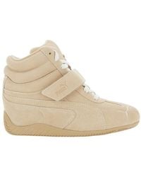 PUMA - Speedcat Wedge Wns Tech Fabric Lace-Up Sneakers With 8 Cm Heel - Lyst