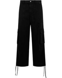 Loewe - Cotton-Blend Twill Straight-Leg Cargo Pants - Lyst