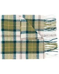 Barbour - Tartan Pattern Scarf - Lyst