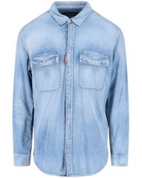 DSquared² - Logo Shirt - Lyst