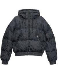 MSGM - "Themwave" Padded Down Jacket - Lyst