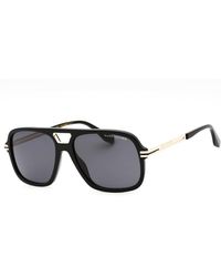 Marc Jacobs - Marc 415/S Plastic Rectangular Sunglasses - Lyst