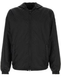 Burberry - Printed Hood Jacket - Lyst