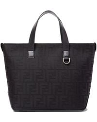 Fendi - Mini Textured Handbag With Double Handles - Lyst