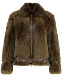 Tom Ford - Fur And Leather Jacket - Lyst