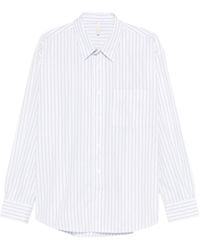 sunflower - Classic Regular-Fit Shirt With Wide Placket And Chest Pocket - Lyst