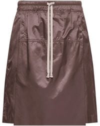 Moncler - Mini Pocket Shorts With Drawstring Waist - Lyst