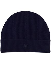 Etro - Chic Logo Beanie Hat - Lyst
