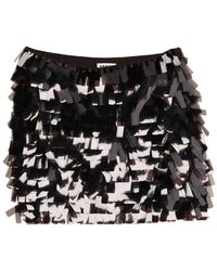 STAUD - Miniskirt "Max" - Lyst