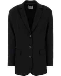 LE SULLY STUDIO - Stretch Wool Blend Blazer - Lyst