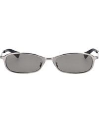 Saint Laurent - Rectangular Acetate Sunglasses - Lyst
