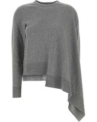 McQueen - Cashmere Blend Sweater - Lyst