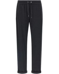 Brunello Cucinelli - Shiny Pocket Detail Pants - Lyst