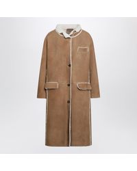 Prada - Single-Breasted Coats - Lyst