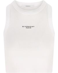 Givenchy - Cropped Tank Top - Lyst