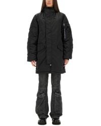 Alpha Industries - Long Bomber Jacket "N-3B" - Lyst