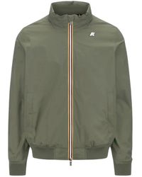 K-Way - Zip-Up Windbreaker Jacket - Lyst