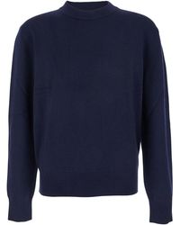 sunflower - Crew Neck Sweater With Dropped Shoulders - Lyst
