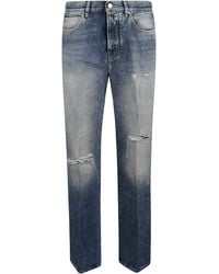 Amiri - Jeans Slashed Boot Cut - Lyst