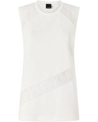 Pinko - Molly Tank Top With Inserts - Lyst