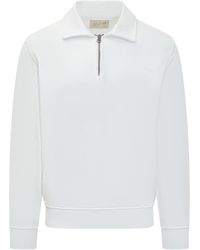 Bl'ker - Mini Zip Collar Sweatshirt - Lyst
