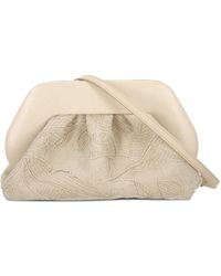 THEMOIRÈ - Elegant Mini Leather Bag With Detachable Strap - Lyst