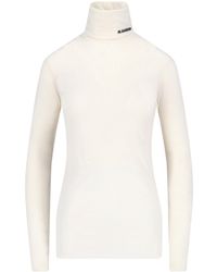 Jil Sander - Tailored Virgin Wool-Blend Top For - Lyst