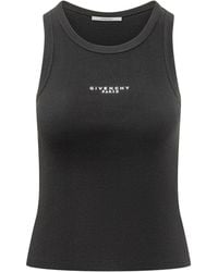 Givenchy - Ribbed Sleeveless Top - Lyst
