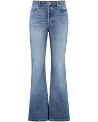 A.P.C. - Romy High-rise Flared Jeans - Lyst
