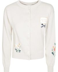 Weekend by Maxmara - Patch Cardigan - Lyst