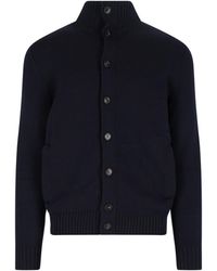 Zanone - Knit Button-Front Cardigan Jacket - Lyst