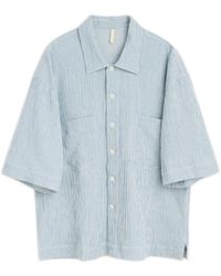 sunflower - Short-Sleeved Shirt With Chest Pockets - Lyst