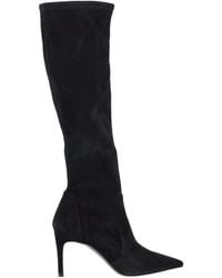 Stuart Weitzman - Pointed Toe Knee-High Stiletto Boot - Lyst