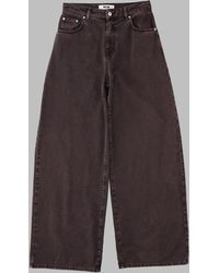 MSGM - High-Waist Wide-Leg Jeans - Lyst