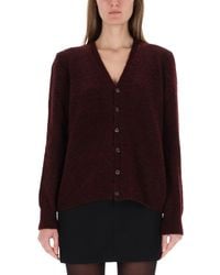 Maison Margiela - Knitted V Neck Cardigan - Lyst