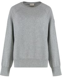 Moncler - Cashmere Crew Neck Sweater - Lyst