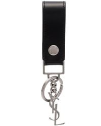 Saint Laurent - Monogram Keyring - Lyst